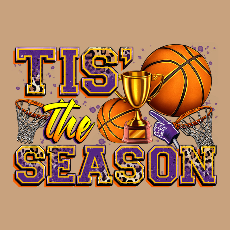 Tis' The Season Basketball Vintage Tee by Zillion Design Studio | Teevron