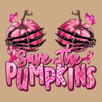 Save The Pumpkins Breast Cancer Vintage Hoodie | Teevron