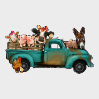 Farm Animals Truck Urban Hoodie | Teevron