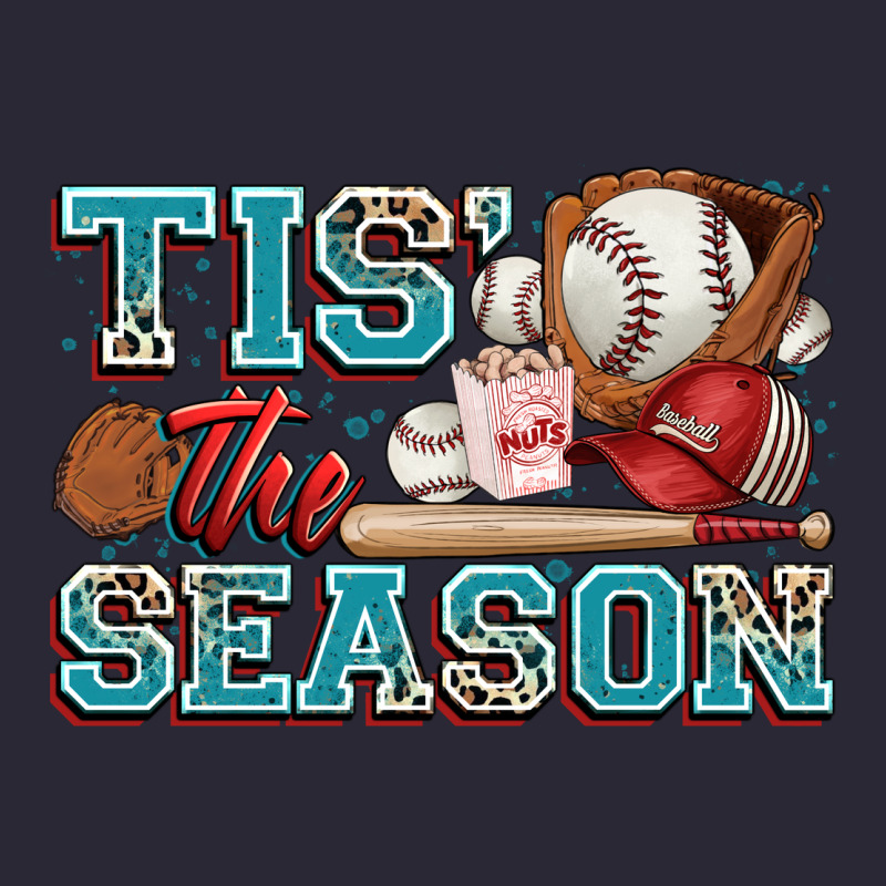 Tis' The Season Baseball Vintage Tee by Zillion Design Studio | Teevron