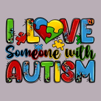 I Love Someone With Autism Vintage Tee | Teevron