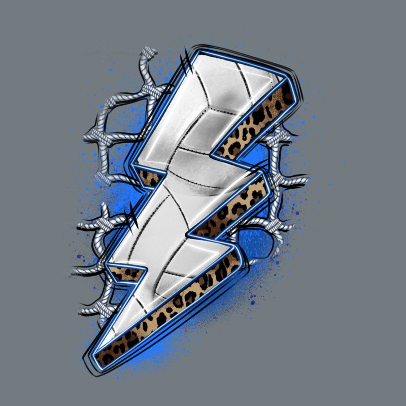Volleyball Lightning Bolt Heavyweight Sweatshirt by Zillion Design Studio | Teevron