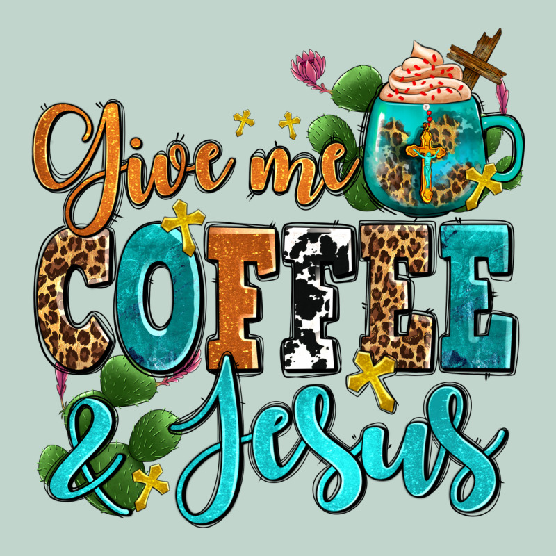 Gıve Me Coffee And Jesus Zipper Hoodie by AdoDesignShop | Teevron