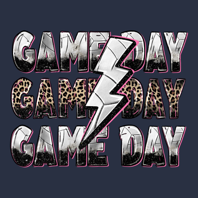 Game Day Game Day Volleyball Lightning Bolt Heavyweight Sweatshirt by Zillion Design Studio | Teevron