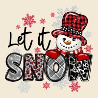 Let It Snow Sowman Snowflake Premium Hoodie | Teevron