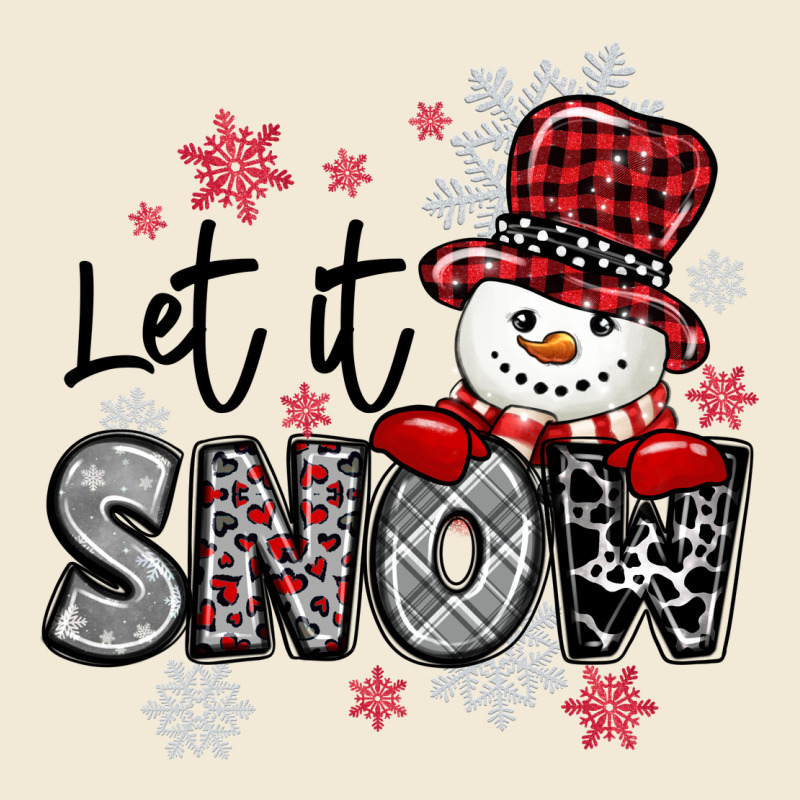 Let It Snow Sowman Snowflake Premium Hoodie by MaliasSmallBusiness | Teevron