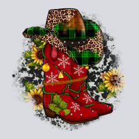 Christmas Cowboy Boots Zipper Hoodie | Teevron