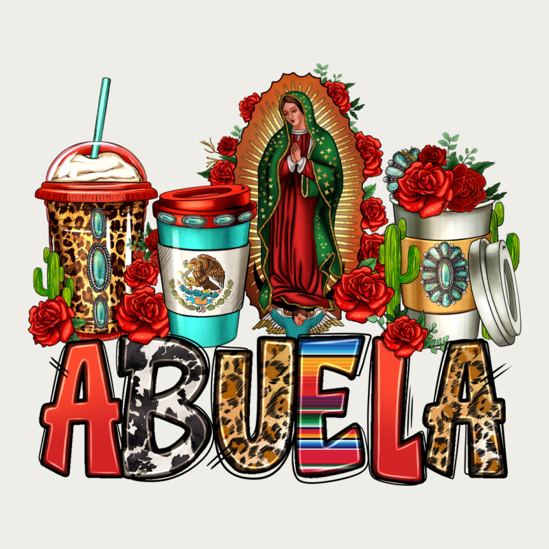 Lady Of Guadalupe Abuela Coffee Cups Zipper Hoodie by Jasminsmagicworld | Teevron