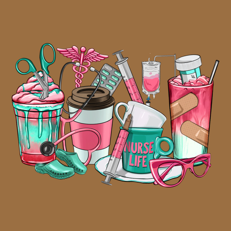 Nurse Coffee Cups Vintage Tee by texasbilliewilder | Teevron