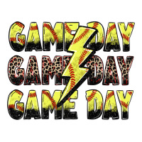 game day game day softball lightning bolt | Teevron