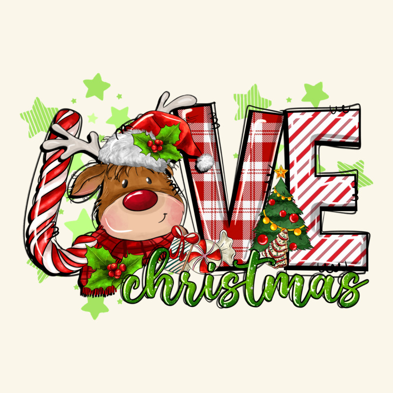Love Christmas Deer Premium Hoodie by MaliasSmallBusiness | Teevron