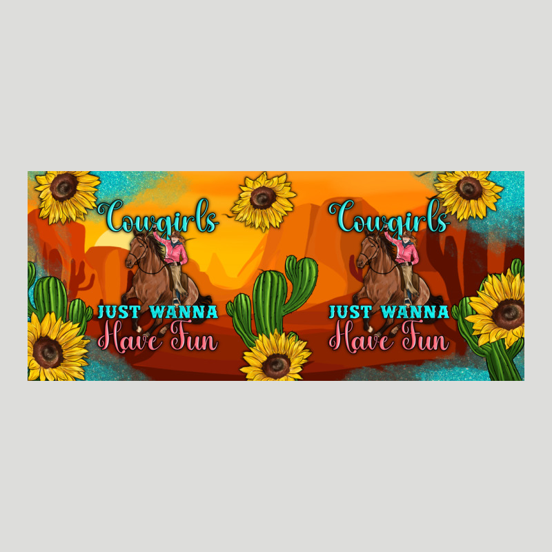 Cowgirls Just Wanna Have Fun Mug 15 Oz Zipper Hoodie by Artiststas | Teevron