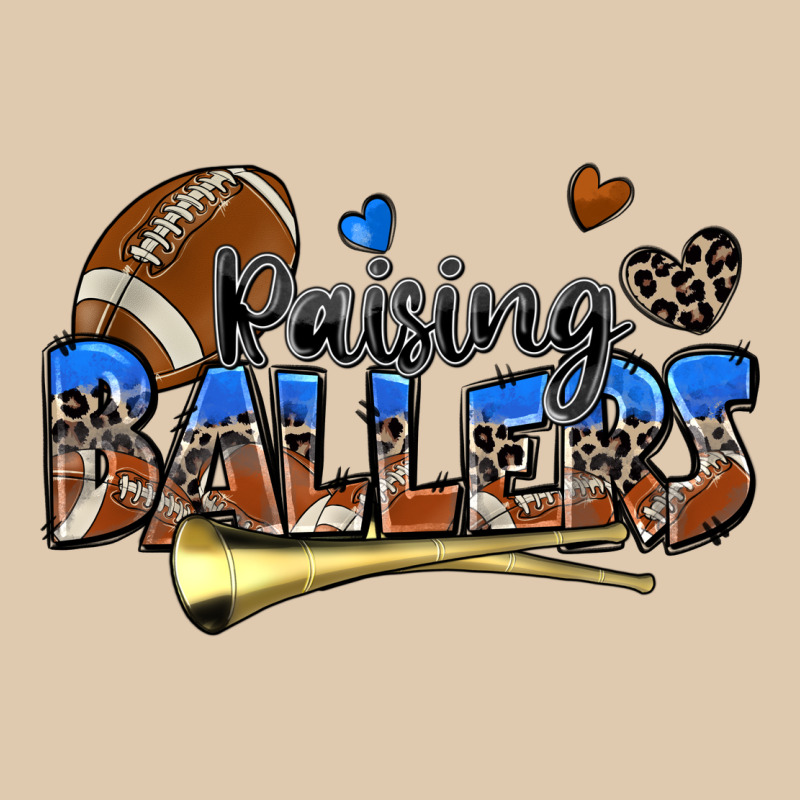 Raising Ballers Football Heavyweight Sweatshirt by Zillion Design Studio | Teevron