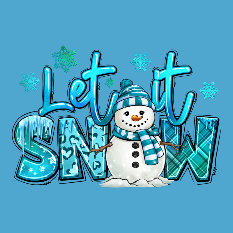 Let It Snow Winter Snowman Premium Hoodie by MaliasSmallBusiness | Teevron