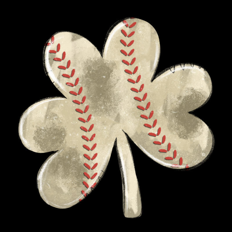 Baseball Distressed Shamrock Premium Sweatshirt by MaliasSmallBusiness | Teevron
