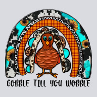 Gobble Till You Wobble Rainbow Zipper Hoodie | Teevron