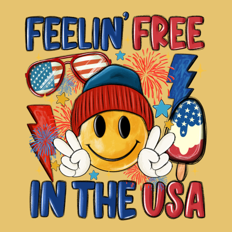 Feelin Free In The Usa Premium Sweatshirt by MaliasSmallBusiness | Teevron