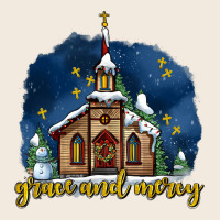 Christmas Church And Snow Grace And Mercy Zipper Hoodie | Teevron