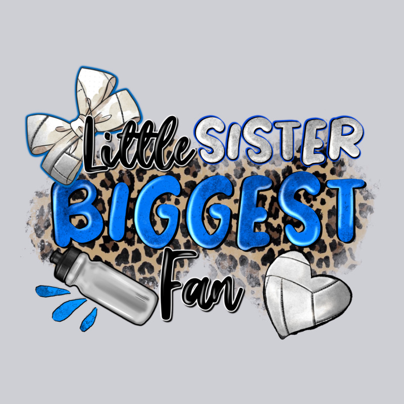 Little Sister Biggest Fan Volleyball Heavyweight Sweatshirt by Zillion Design Studio | Teevron