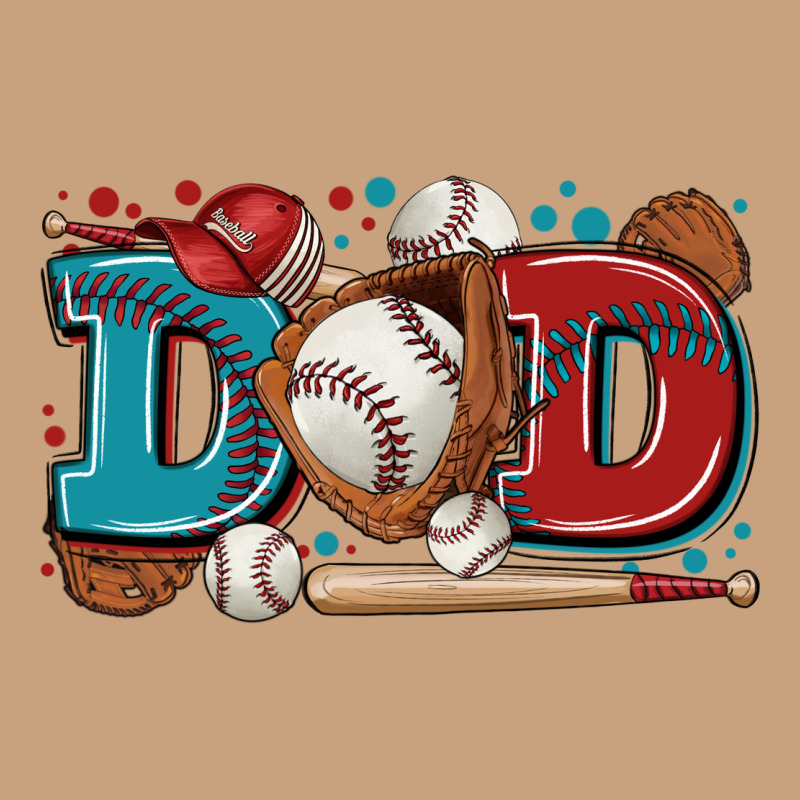 Dad Baseball Vintage Tee by Zillion Design Studio | Teevron
