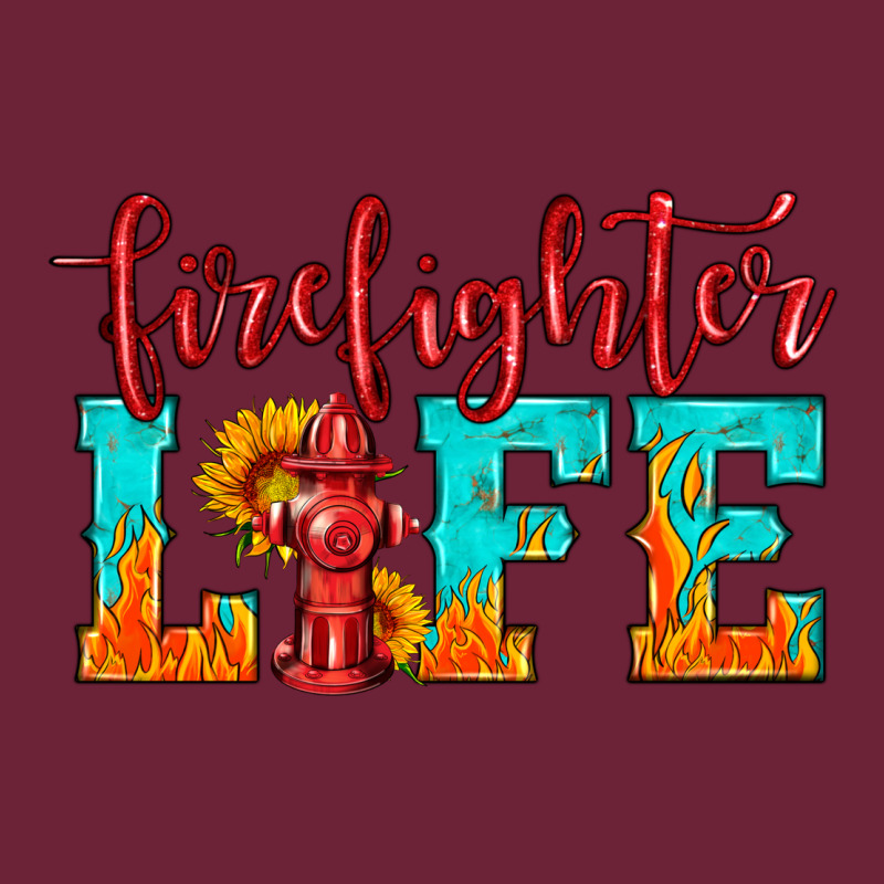 Firefighter Life Long Sleeve Tee by HRA Design Shop | Teevron