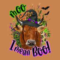 Moo I Mean Boo Cow Heavyweight Hoodie | Teevron