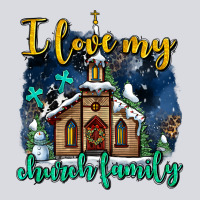 Christmas Church And Snow   ı Love My Church Family Zipper Hoodie | Teevron