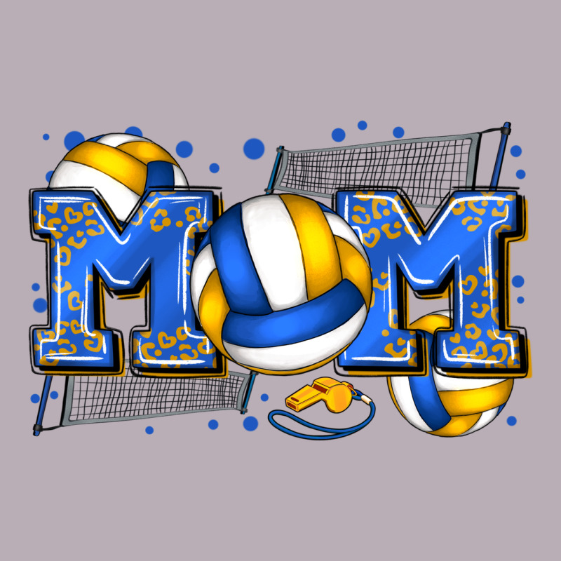 Mom Volleyball Vintage Tee by Zillion Design Studio | Teevron