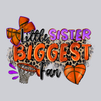 Little Sister Biggest Fan Basketball Heavyweight Sweatshirt | Teevron