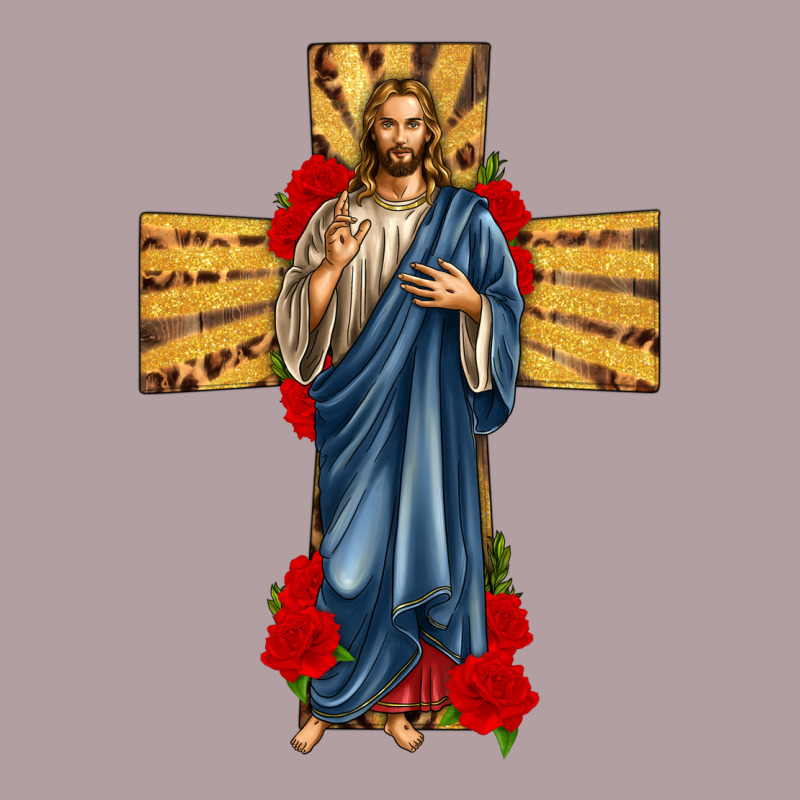 Jesus Christ Cross Vintage Hoodie by texasbilliewilder | Teevron