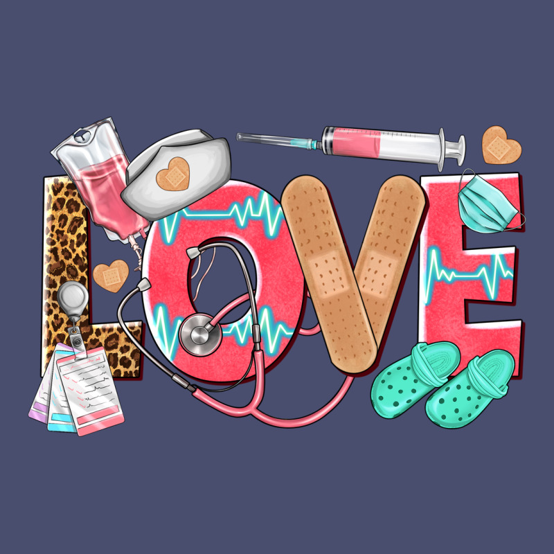 Nurse Love Vintage Tee by texasbilliewilder | Teevron