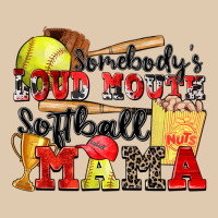Somebody's Loud Mouth Softball Mama Heavyweight Sweatshirt | Teevron
