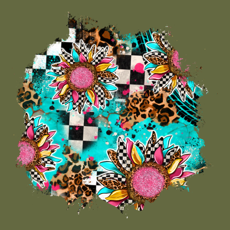 Race Sunflower Patches Long Sleeve Tee by AdoDesignShop | Teevron