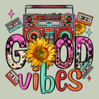 Good Vibes Cassette Boombox Long Sleeve Tee | Teevron
