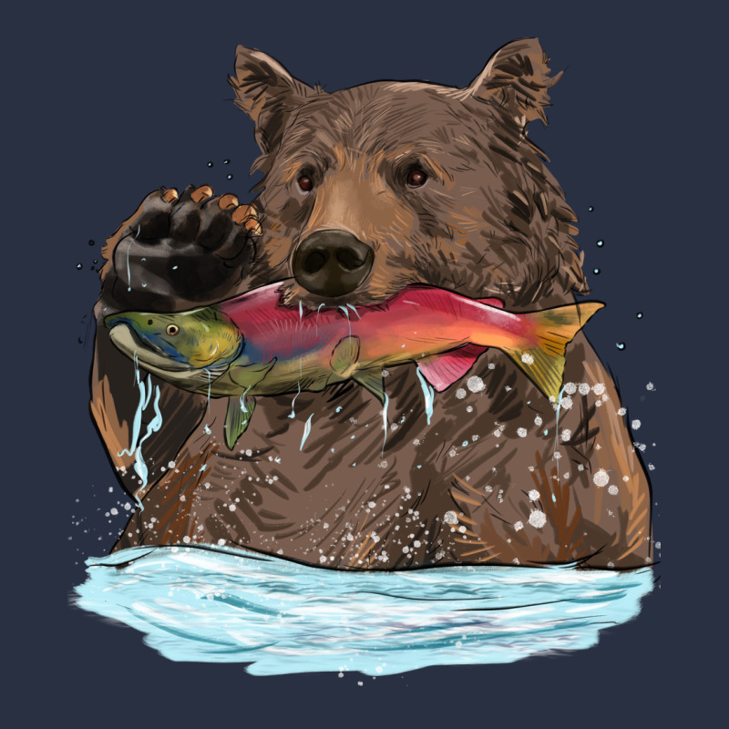 Mama Bear Haunting Fish Heavyweight Sweatshirt by RanaPortraitStore | Teevron
