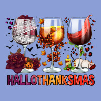 Hallothanksmas Halloween Thanksgiving  Christmas Wine Long Sleeve Tee | Teevron