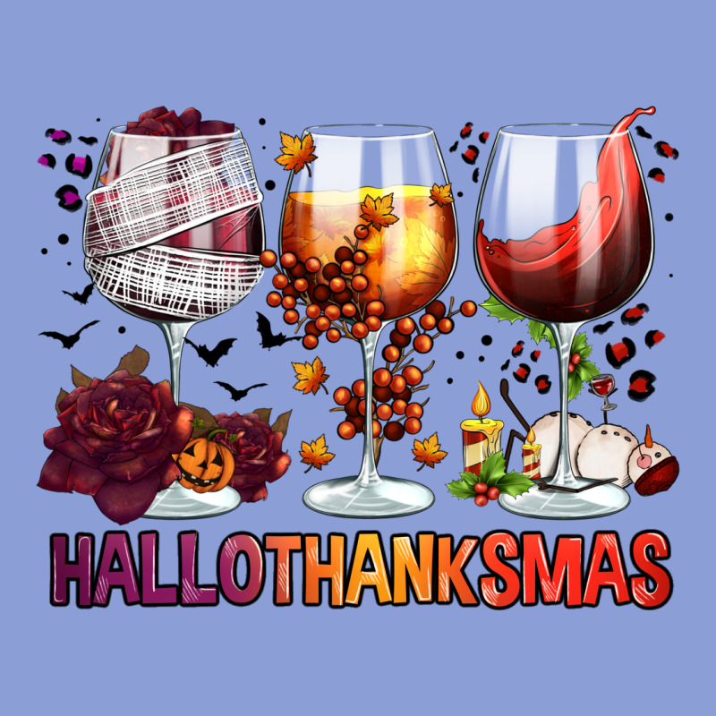 Hallothanksmas Halloween Thanksgiving  Christmas Wine Long Sleeve Tee by FaDigitalArtStudio | Teevron