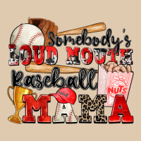 Somebody's Loud Mouth Baseball Mama Heavyweight Sweatshirt | Teevron