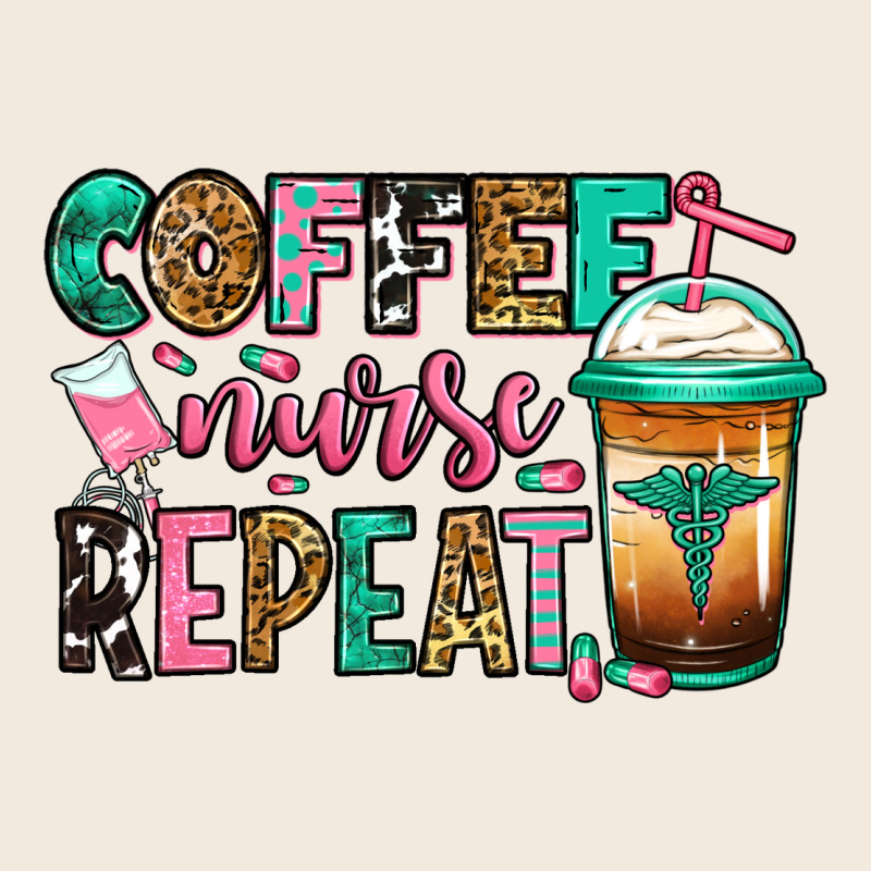 Nurse Coffee Repeat Zipper Hoodie by Jasminsmagicworld | Teevron