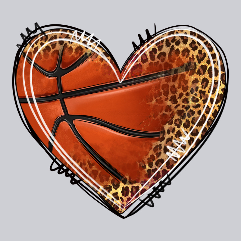 Basketball Heart Heavyweight Sweatshirt by texasbilliewilder | Teevron