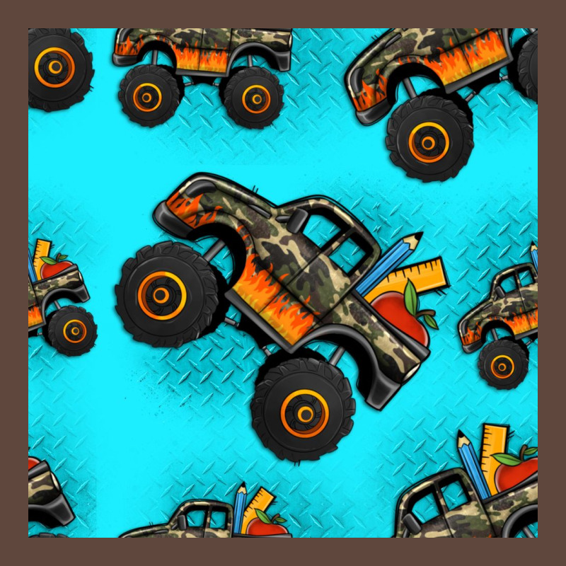 Monster Truck Pre Teen Seamless Pattern Classic Tee by HRA Design Shop | Teevron