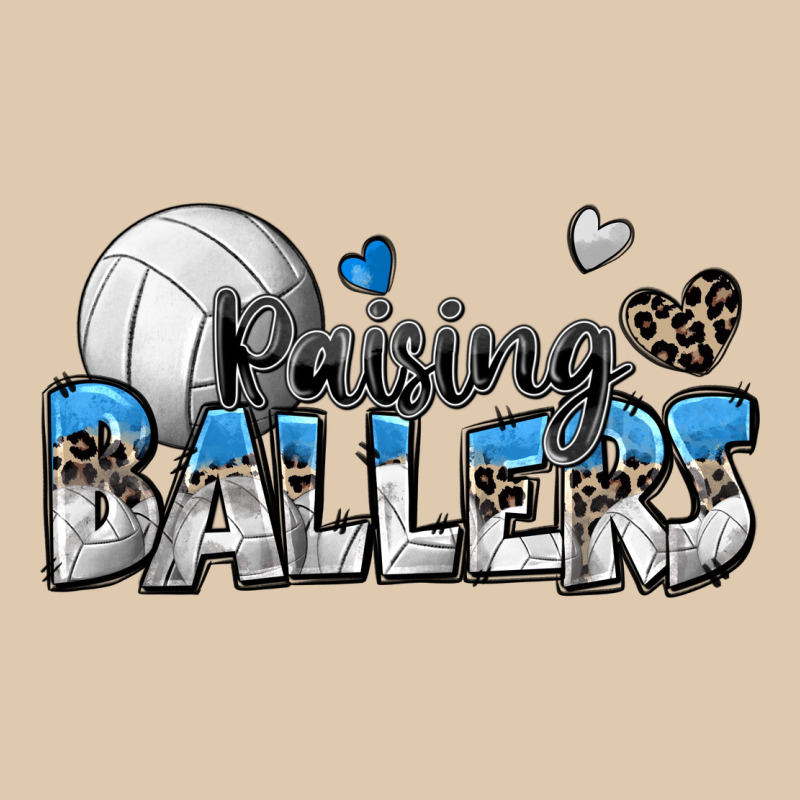 Raising Ballers Volleyball Heavyweight Sweatshirt by Zillion Design Studio | Teevron