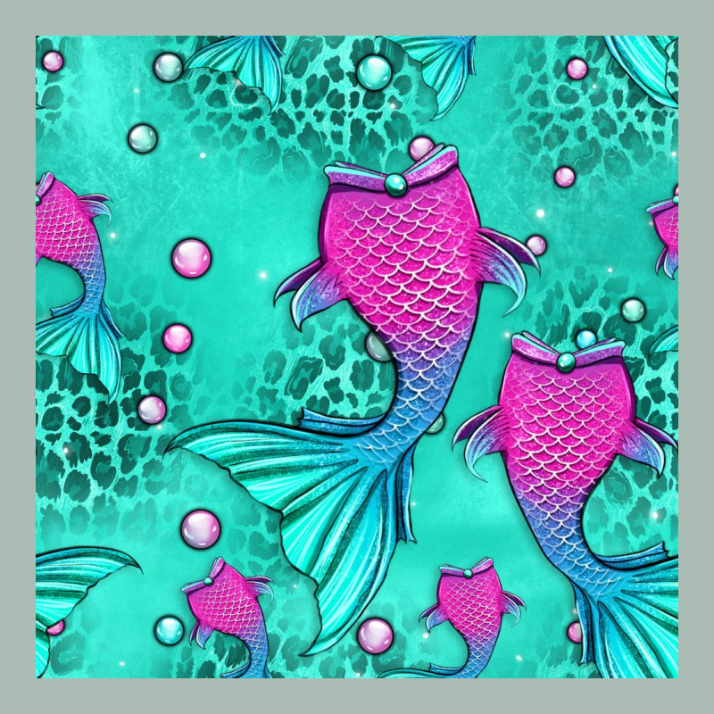 Mermaid Tail Seamless Pattern Classic Tee by HRA Design Shop | Teevron