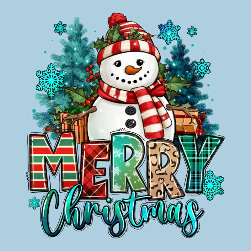Merry Christmas Snowman Premium Hoodie by MaliasSmallBusiness | Teevron