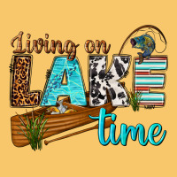 Living On Lake Time Vintage Hoodie | Teevron