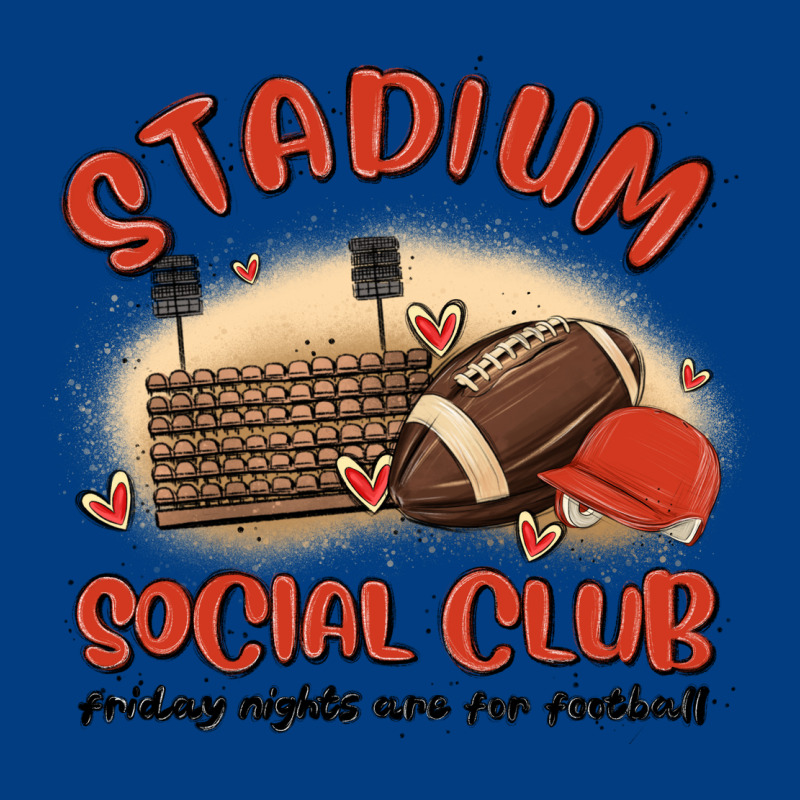 Stadium Social Club Football Premium Sweatshirt by MaliasSmallBusiness | Teevron