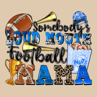 Somebody's Loud Mouth Football Mama Heavyweight Sweatshirt | Teevron