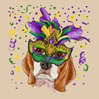 Mardi Gras  Mask Beagle Heavyweight Sweatshirt | Teevron