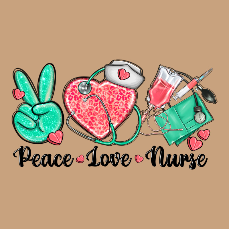 Peace Love Nurse Vintage Tee by texasbilliewilder | Teevron