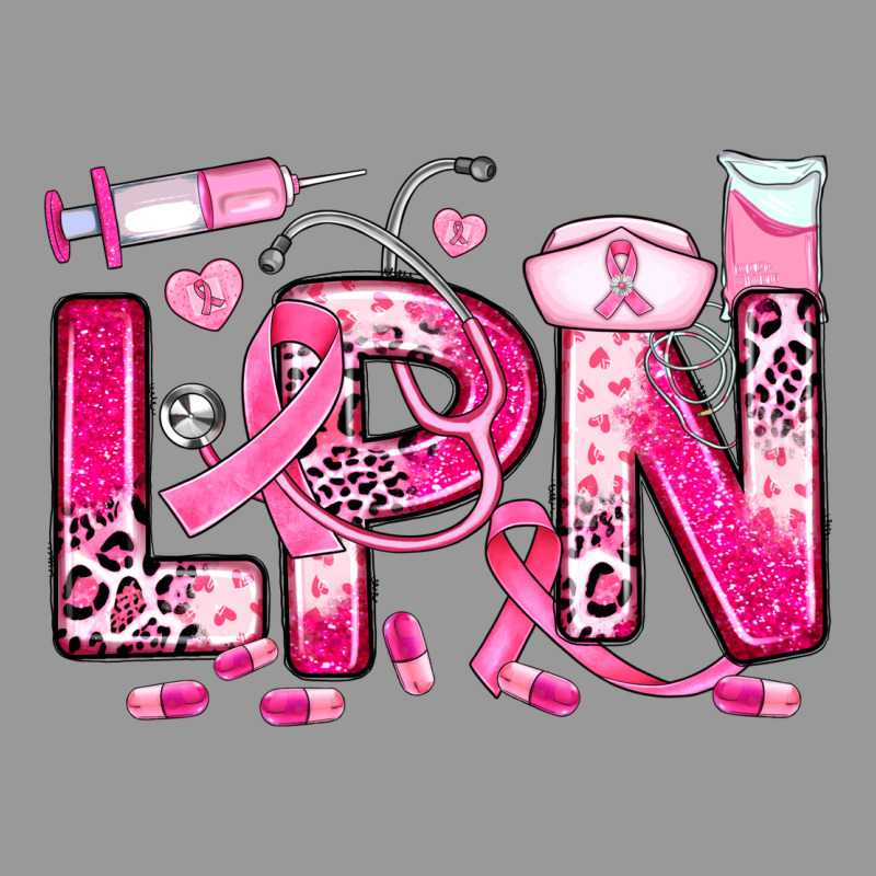Breast Cancer Lpn Licensed Practical Nurse Vintage Hoodie by JahusDesignShop | Teevron